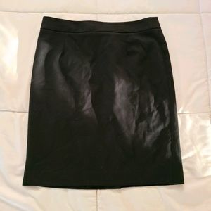 MAX STUDIO BLACK PENCIL SKIRT